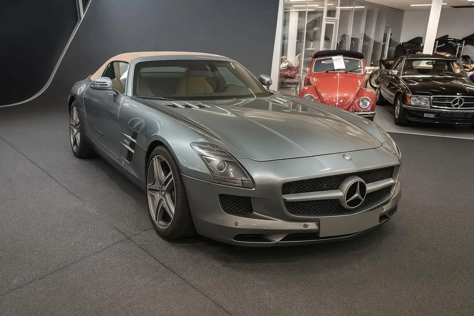 Mercedes-Benz SLS Roadster*B&O*Deutsch*Carbon* Grau - 1