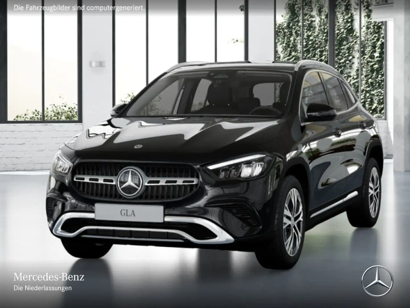 Mercedes-Benz GLA 200 PROGRESSIVE+PANO+LED+KAMERA+7G Schwarz - 2