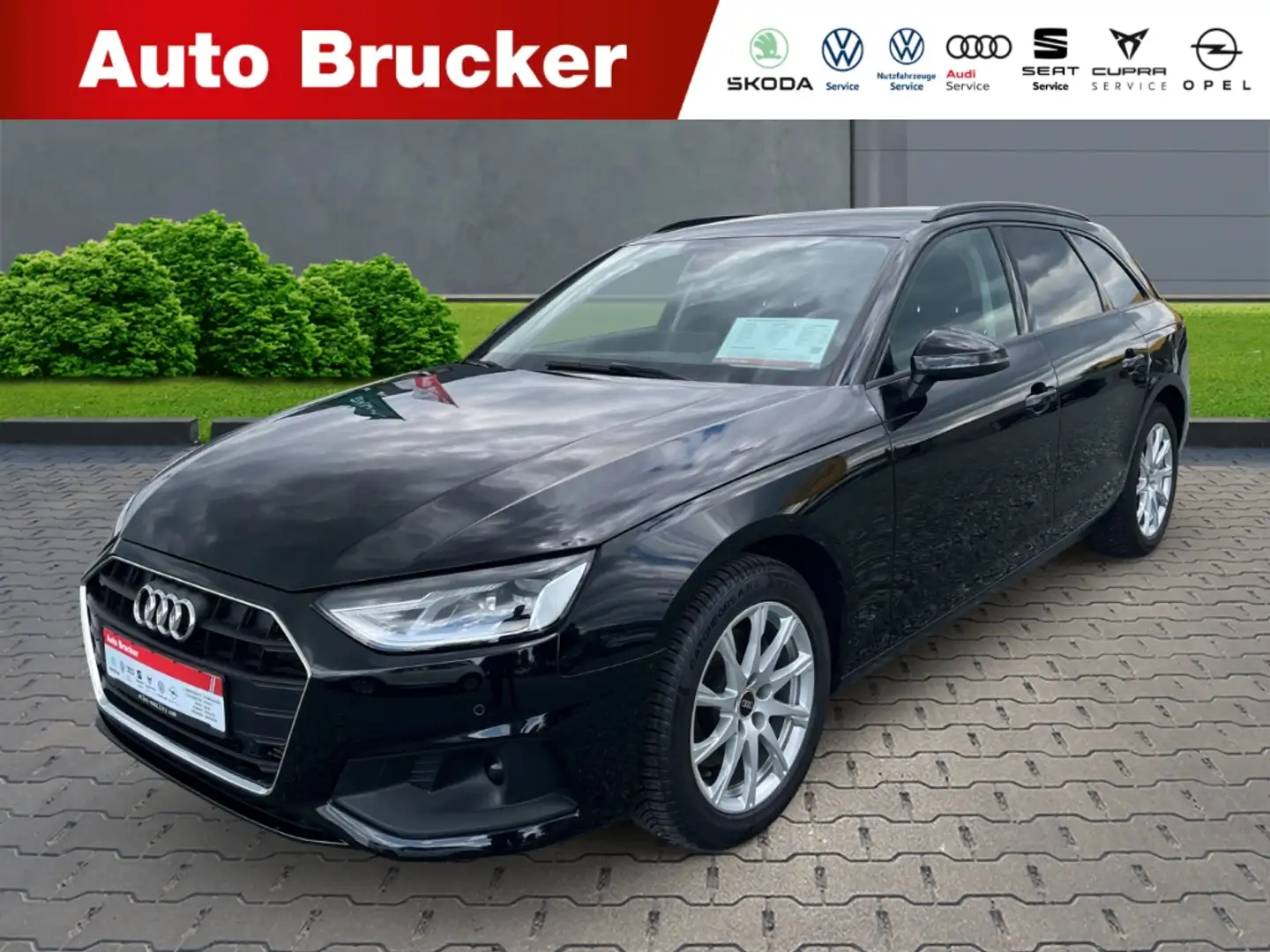 Audi A4 Avant 35 TFSI 2.0+Alufelgen+Navi+Klimaautomatik+Si Fekete - 1