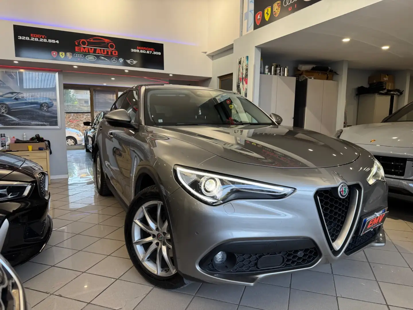 Alfa Romeo Stelvio 2.2 Turbodiesel 210 CV AT8 Q4 Ti Lilla - 1
