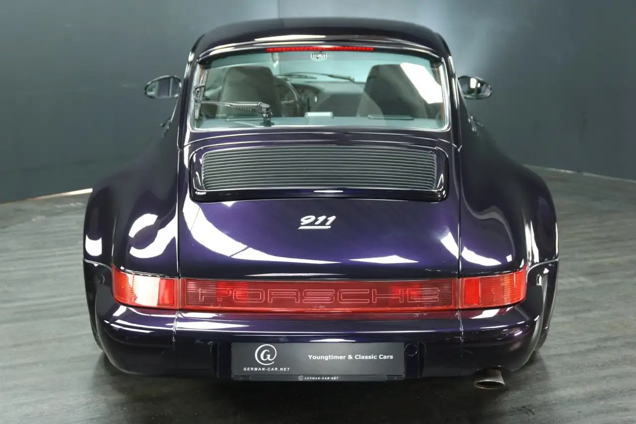 Porsche 964 Jubi | 1.Hand | 19 tkm | deut. | Scheckheft, foto 4