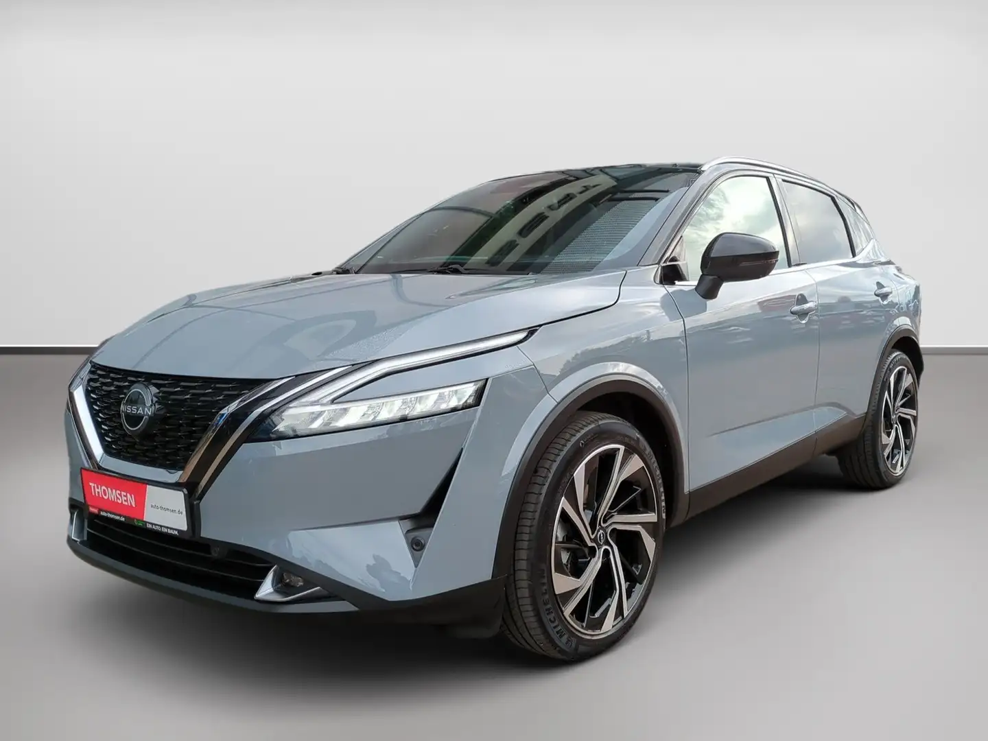 Nissan Qashqai 1.3 DIG-T MHEV Tekna+ ACC AUT Navi Pano Grigio - 2