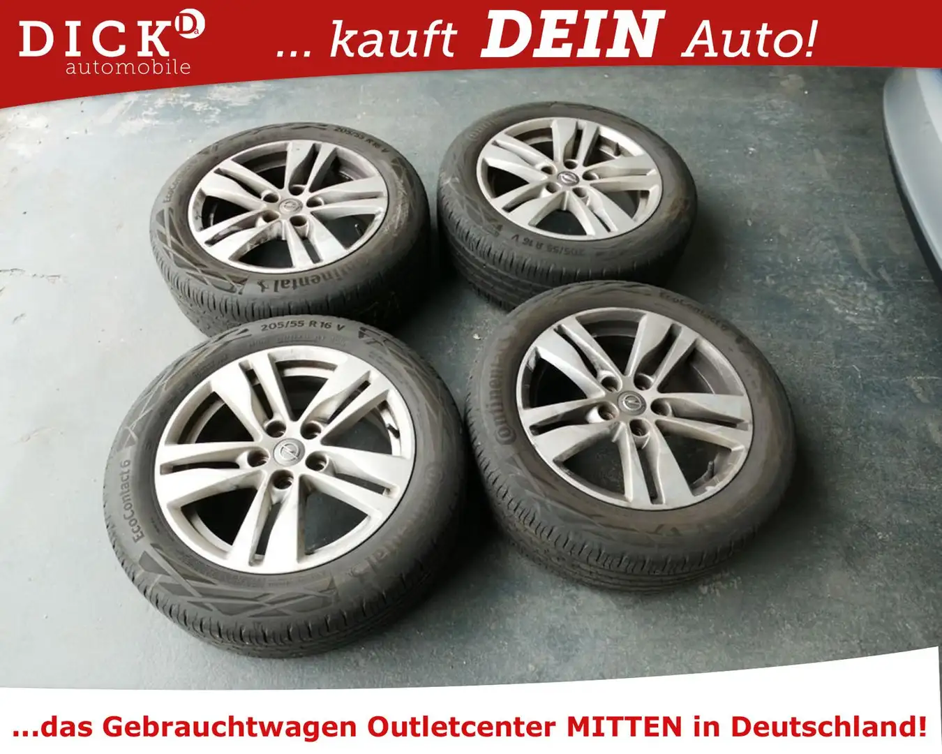 Opel Astra K ST Business 1.6d Aut. NAVI/SHZ/PDC/8Fach Silber - 2