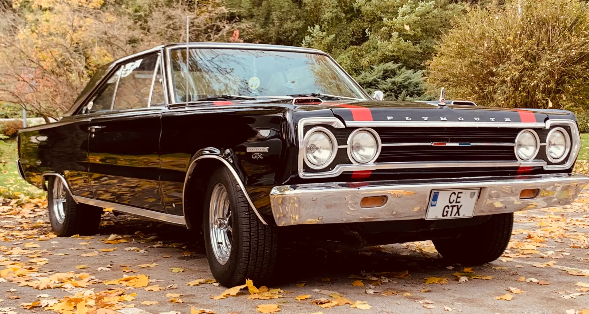 Plymouth GTX Belvedere Schwarz - 2