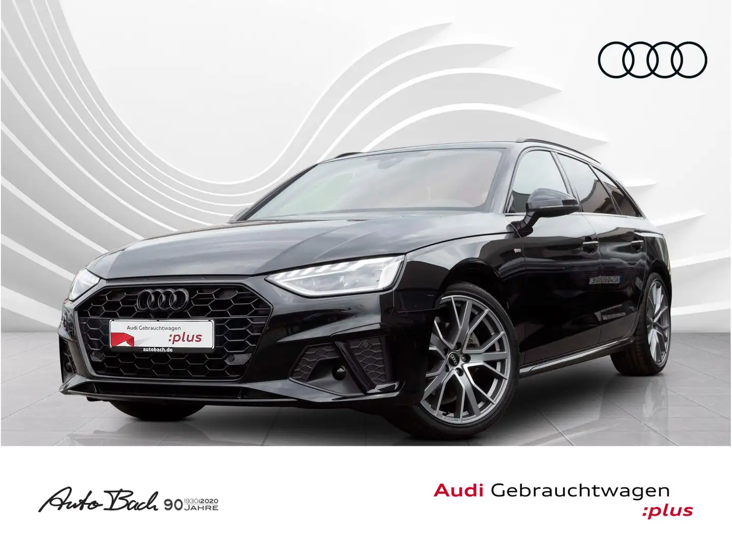 Audi A4 S line 35TDI Stronic Navi LED virtual A Schwarz - 1
