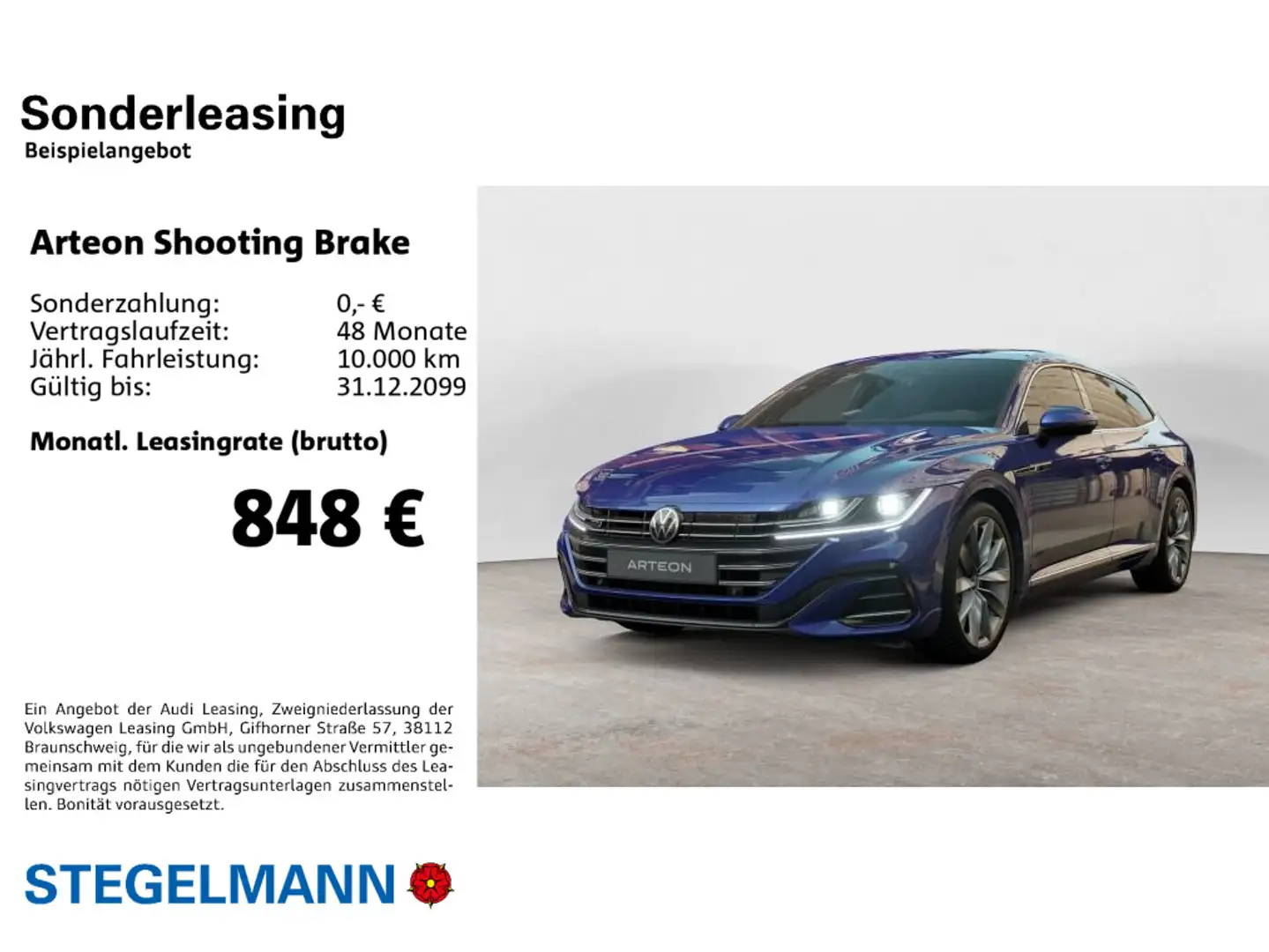 Volkswagen Arteon 1.4 eHybrid DSG R-Line *LE Blau - 2