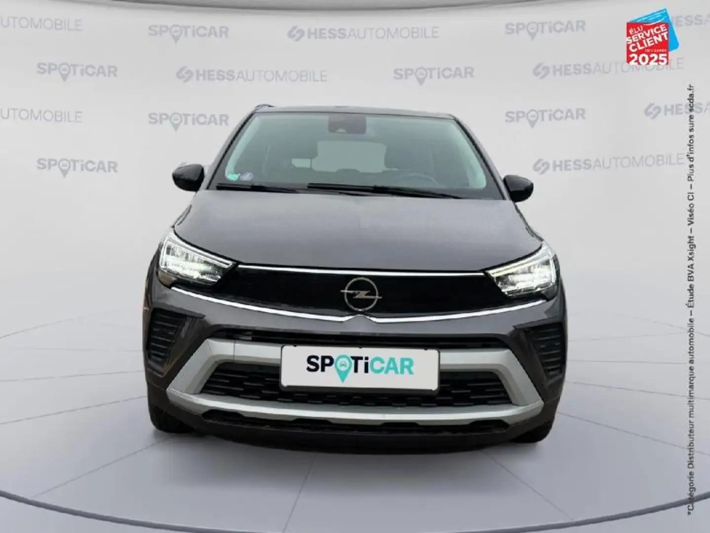 Opel Crossland X 1.2 Turbo 110ch Edition Euro 6d-T Gris - 2