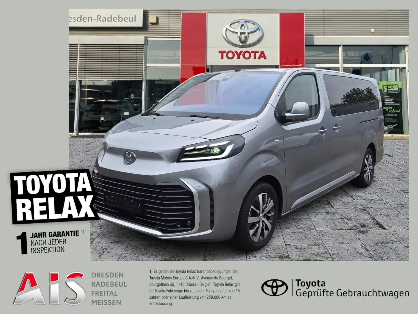 Toyota Proace Verso 2.0 D-4D L2 D Team D ACC Navi Argent - 1