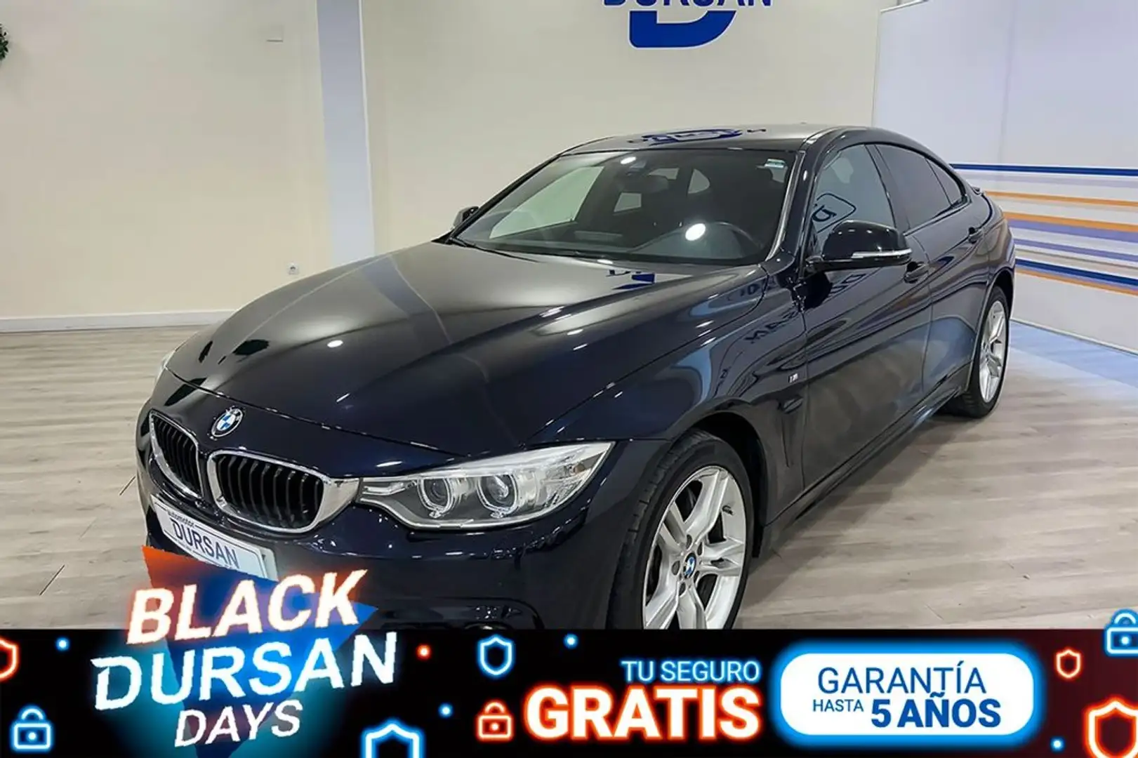 BMW 435 435dA xDrive Gran Coupe Noir - 1