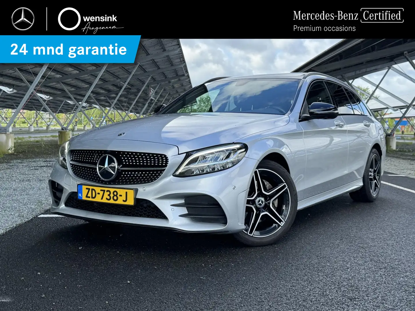 Mercedes-Benz C 180 Estate Business Solution AMG | Panoramadak | Trekh Zilver - 1