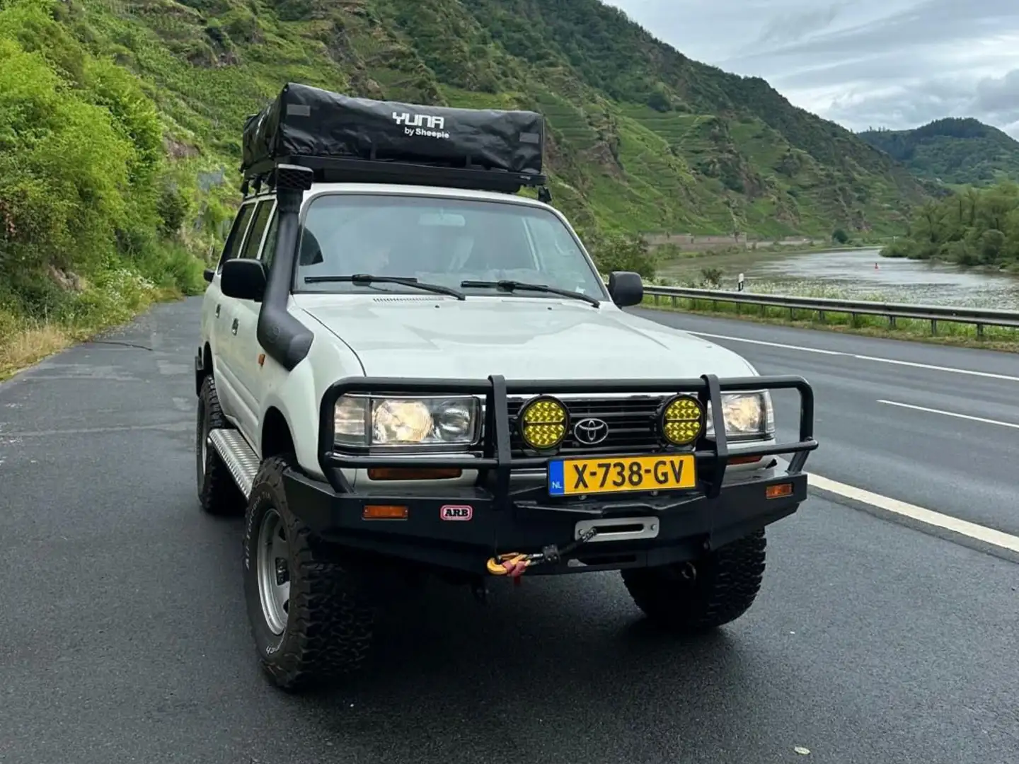 Toyota Land Cruiser Land Cruiser HZJ80 4.2D Expeditie Wit - 1