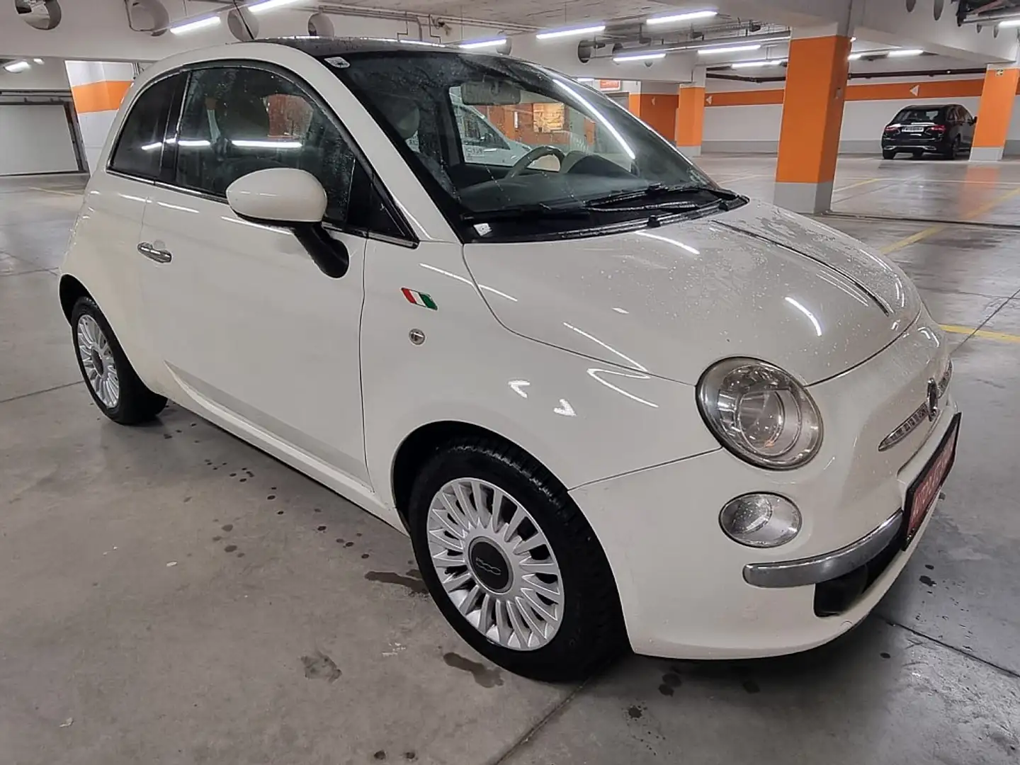 Fiat 500 1,3 16V JTD Multijet Lounge DPF *FINANZIERUNG M... Weiß - 2