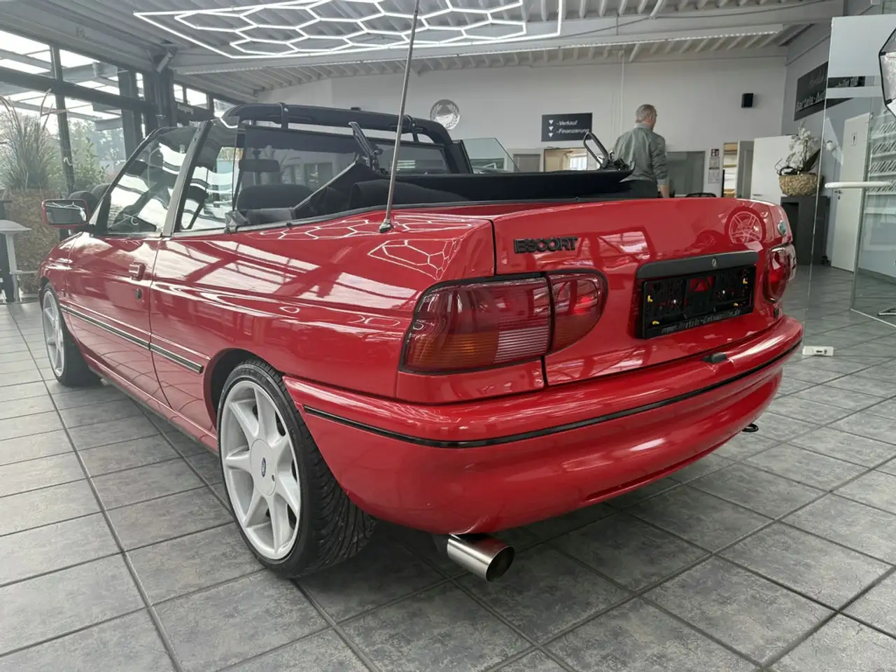 Ford Escort Cabrio 1.6, Windschott, Alu, HU+Insp. neu, foto 12