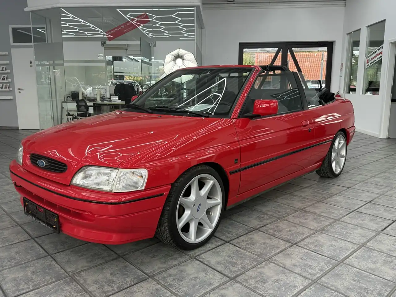 Ford Escort Cabrio 1.6, Windschott, Alu, HU+Insp. neu, foto 9