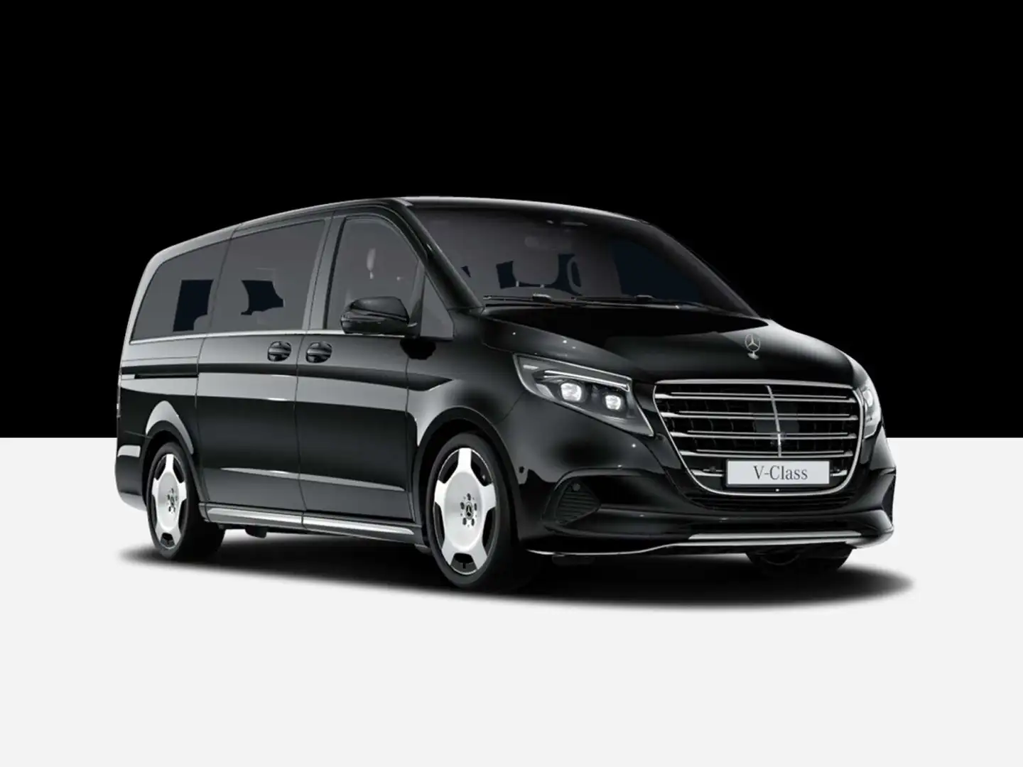 Mercedes-Benz V 300 V 300 d 4MATIC Exclusive lang  Navi/Pano.-Dach/LED Noir - 1