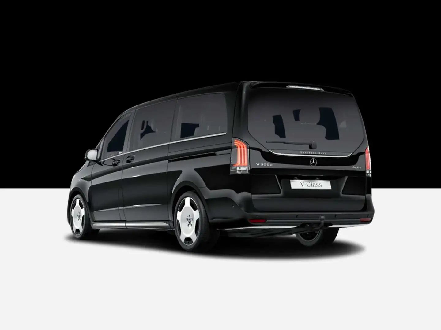 Mercedes-Benz V 300 V 300 d 4MATIC Exclusive lang  Navi/Pano.-Dach/LED Noir - 2