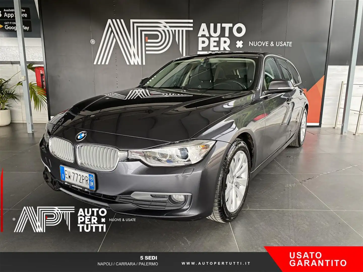 BMW 318 318d Touring Sport Grau - 1