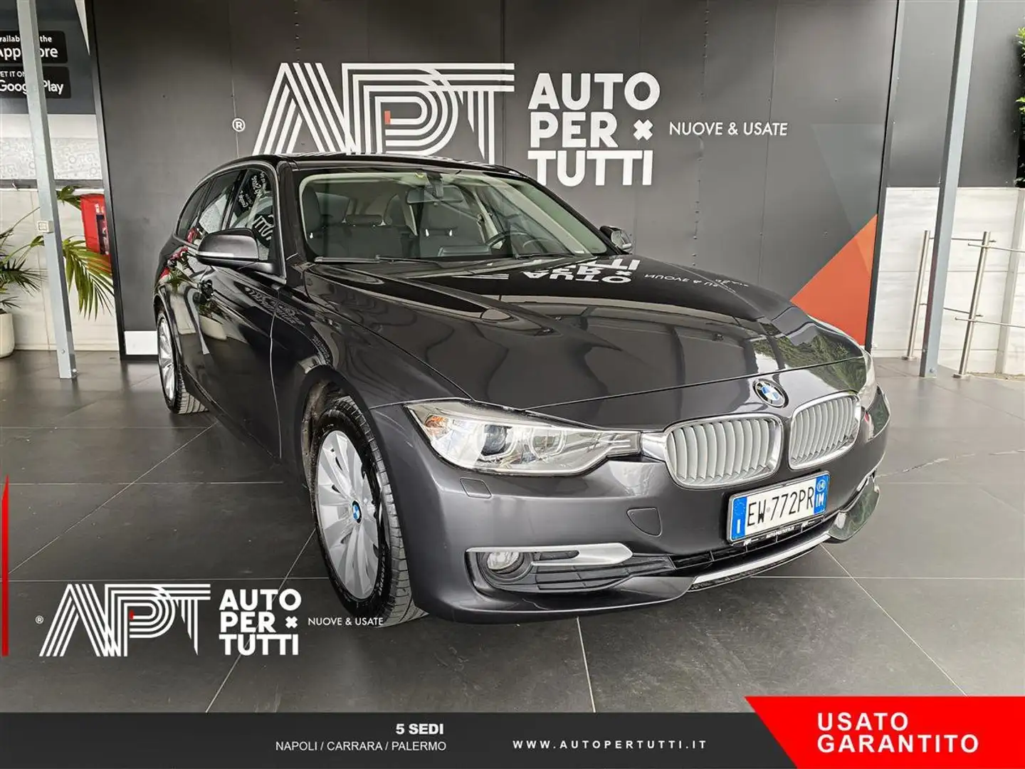 BMW 318 318d Touring Sport Grau - 2