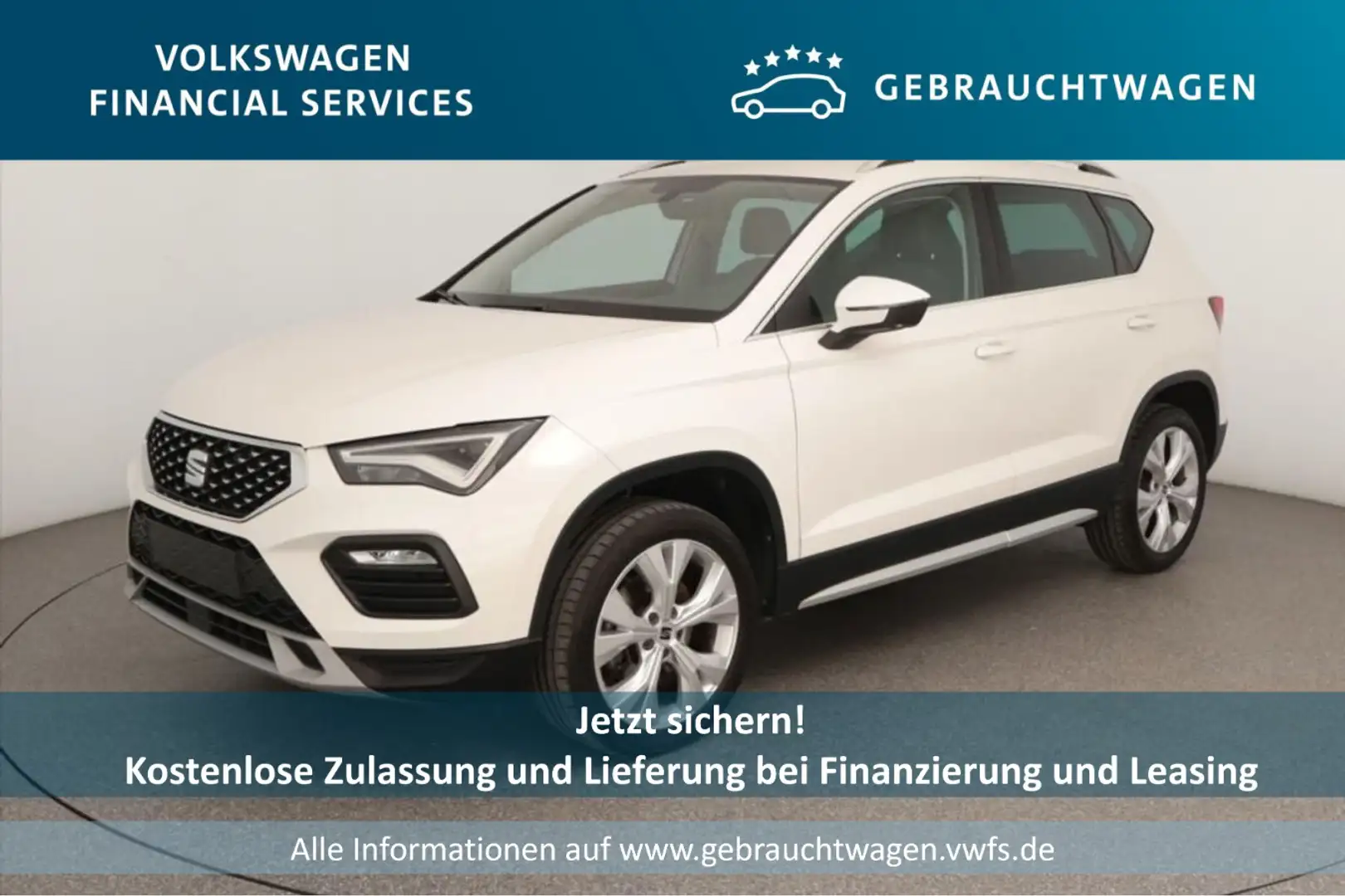 SEAT Ateca X-Perience 2.0 TDI Pano*AHK*RFK*PDC*Tempo Білий - 1