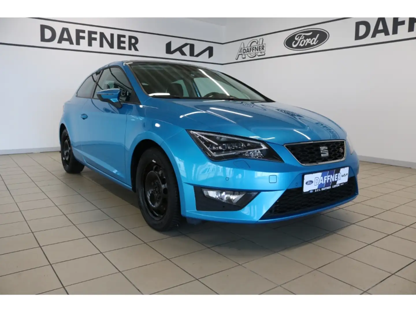 SEAT Leon SC FR 1.8 TSI Panoramadach/LED/PDC Modrá - 1