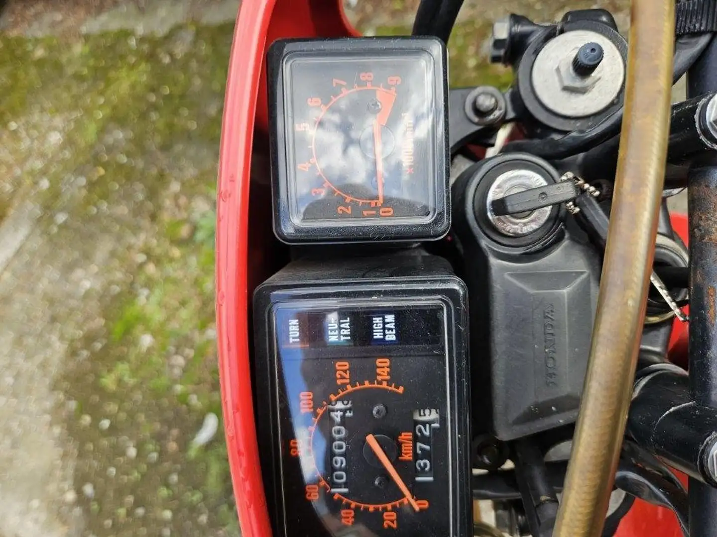 Honda XL 350 350R XL Type ND 03 Rouge - 2
