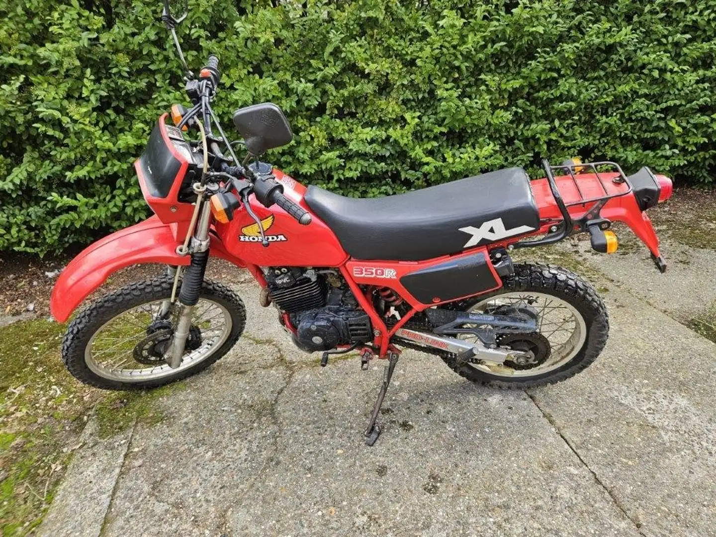 Honda XL 350 350R XL Type ND 03 Rouge - 1