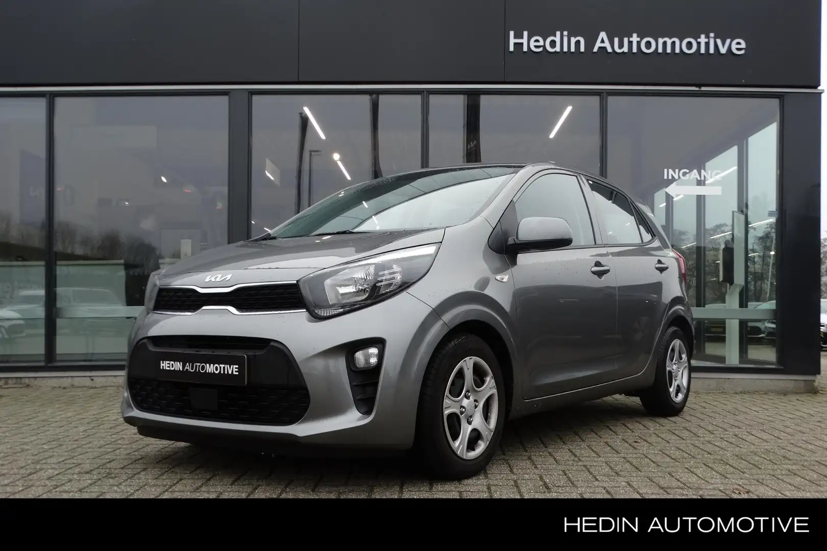 Kia Picanto 1.0 DPi ComfortLine | Airconditioning | Bluetooth Grijs - 1