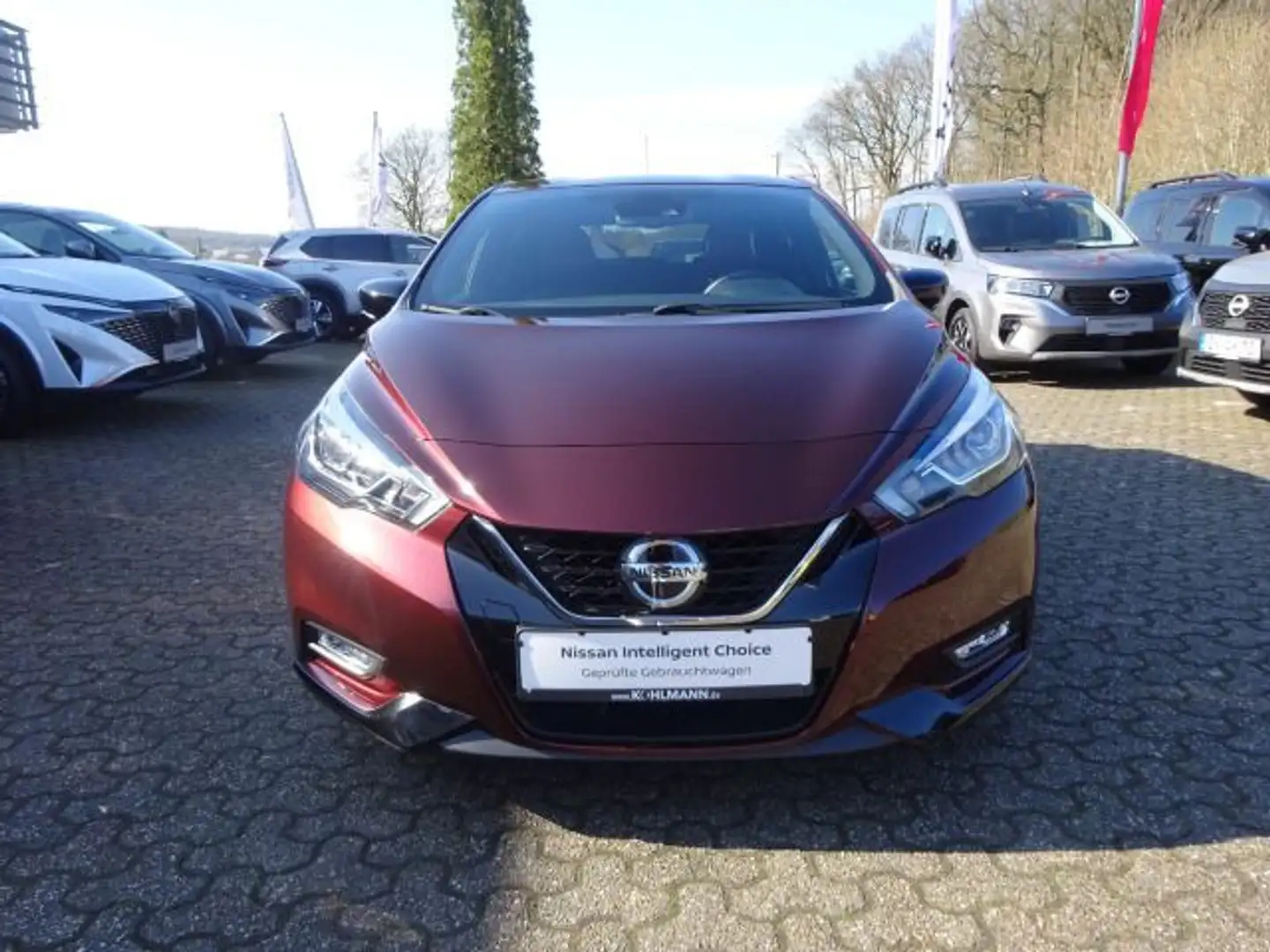 Nissan Micra N-Style 1.0 Xtronic Navi Klima Sitzheizung Rood - 2