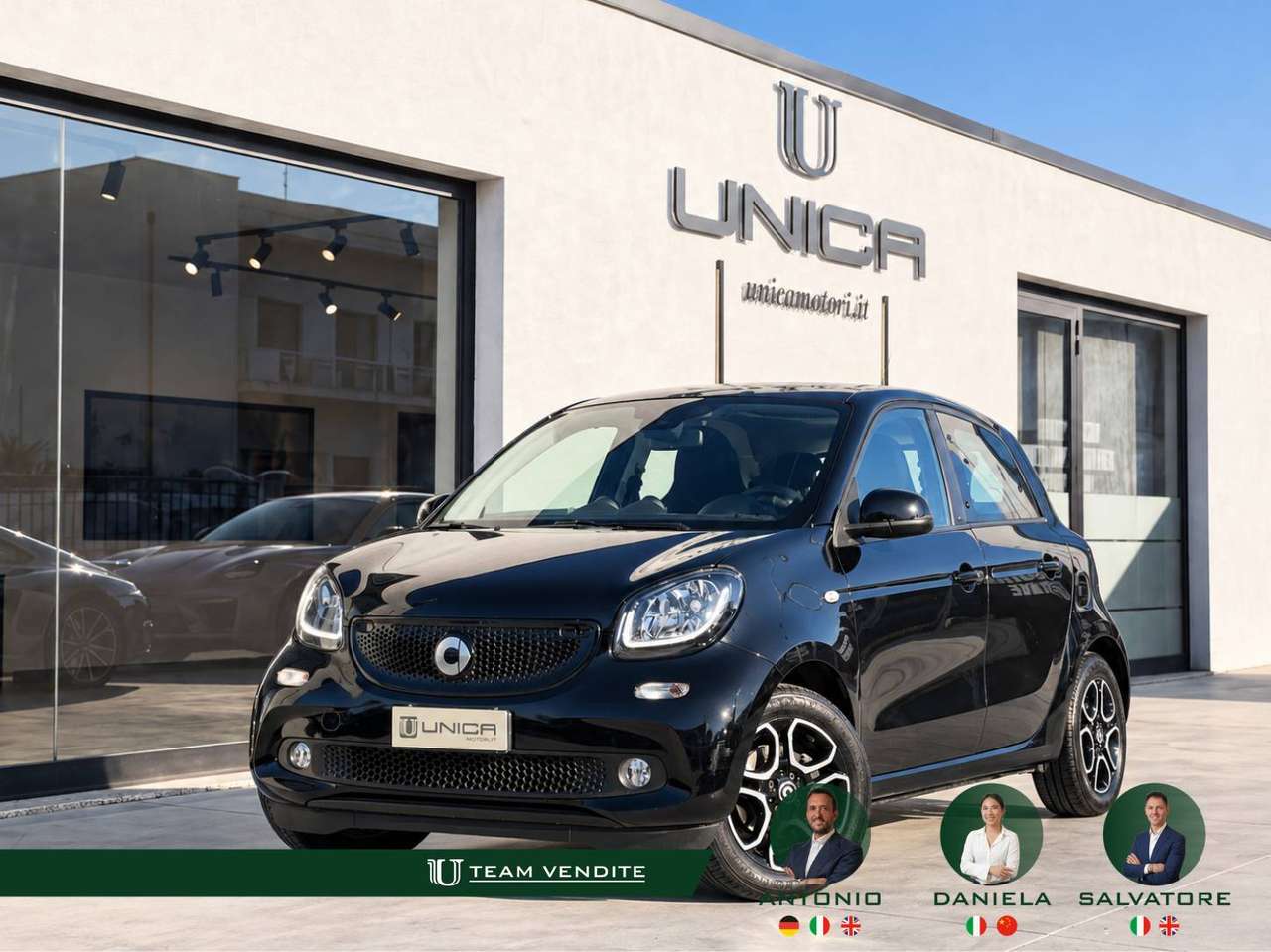 smart forFour 0.9 t Passion 90cv twinamic my19 TETTO