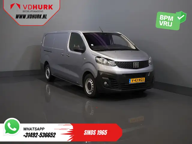 Fiat Scudo 2.0 MJ 145 pk L3 BPM VRIJ! Adapt.Cruise/ Climate/