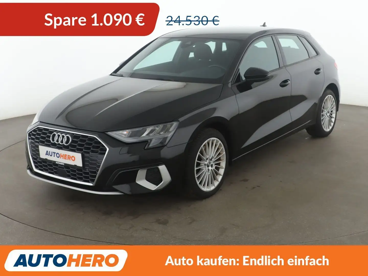 Audi A3 35 TDI advanced Aut.*NAVI*VC*ACC*TEMPO*LED*PDC*SHZ Schwarz - 1