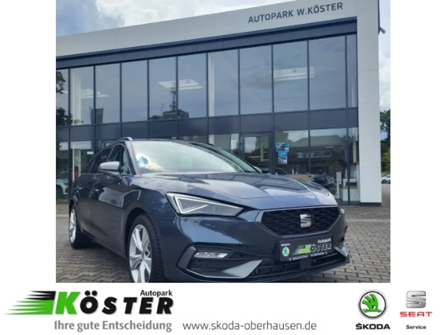 SEAT Leon SP FR-Line 1.5 eTSI 110kW 7-G DSG*ACC*MATRIX*VISIO Gri - 1