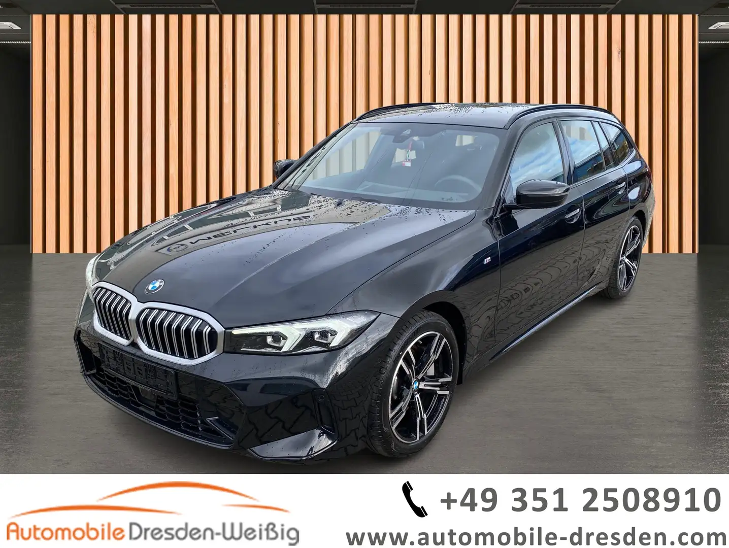 BMW 330 i Touring xDrive M Sport*ACC*HiFi*Kamera* Noir - 1