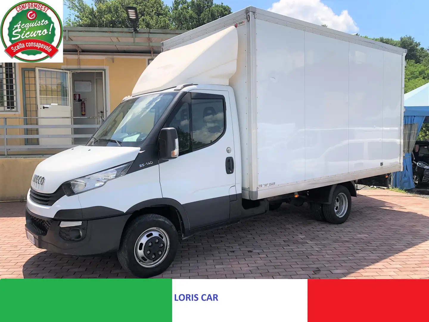 Iveco Daily 35C14 CABINA CON CASSA Blanc - 1