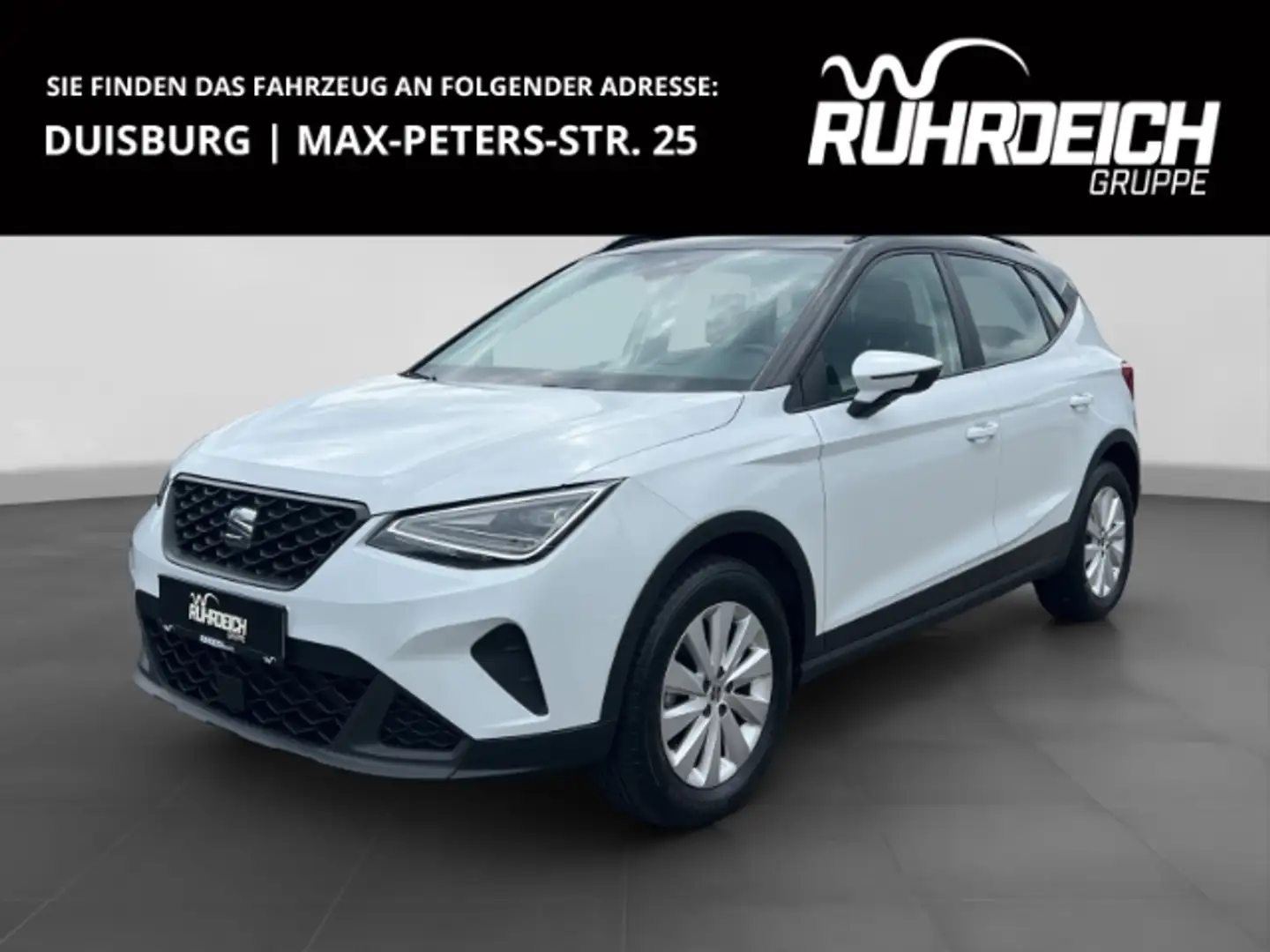SEAT Arona Style 1.0 TSI NAVI+PDC+CARPLAY+LED+ Weiß - 1