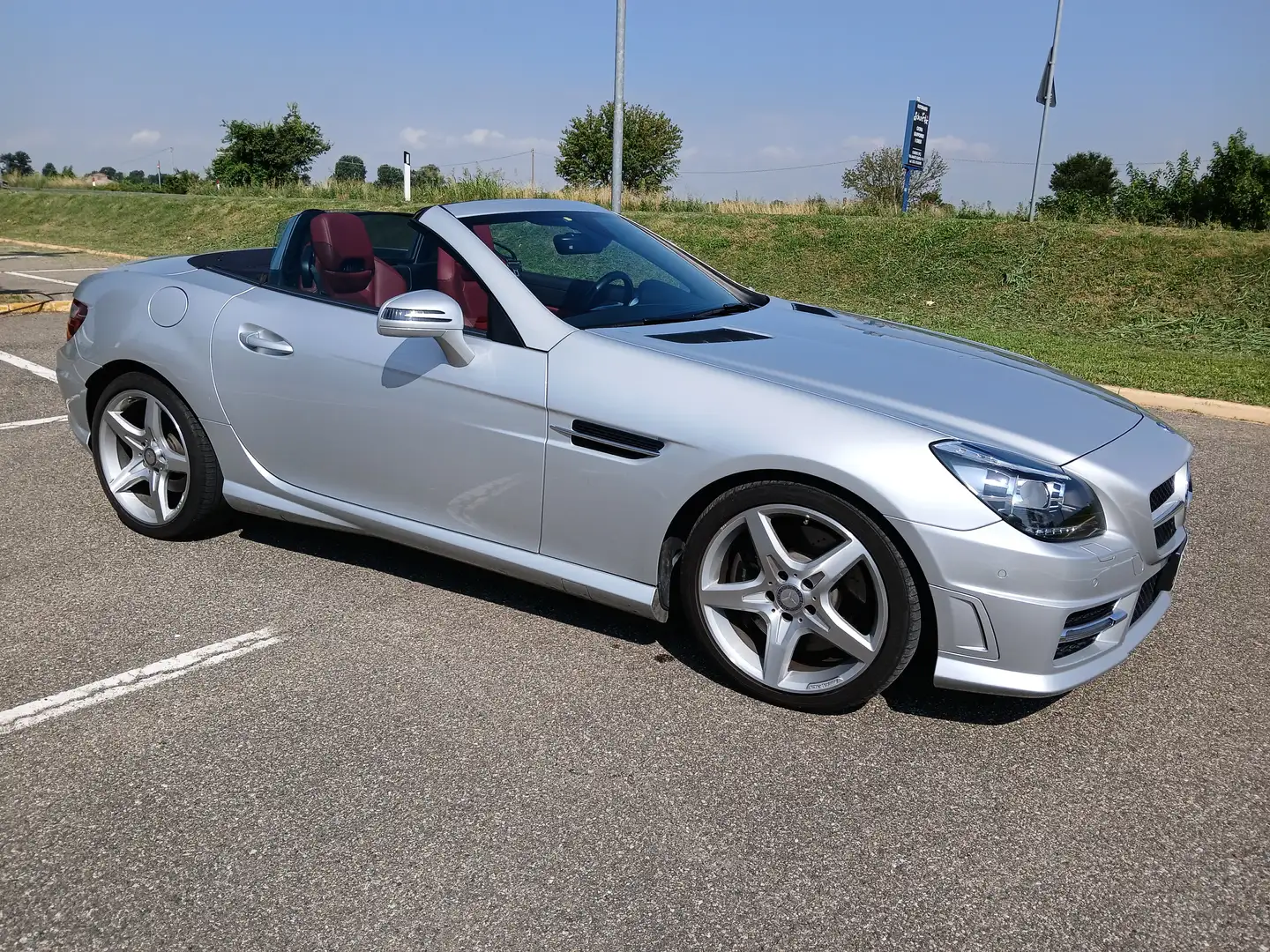 Mercedes-Benz SLK 300 SLK Roadster - R172 Premium auto Zilver - 1