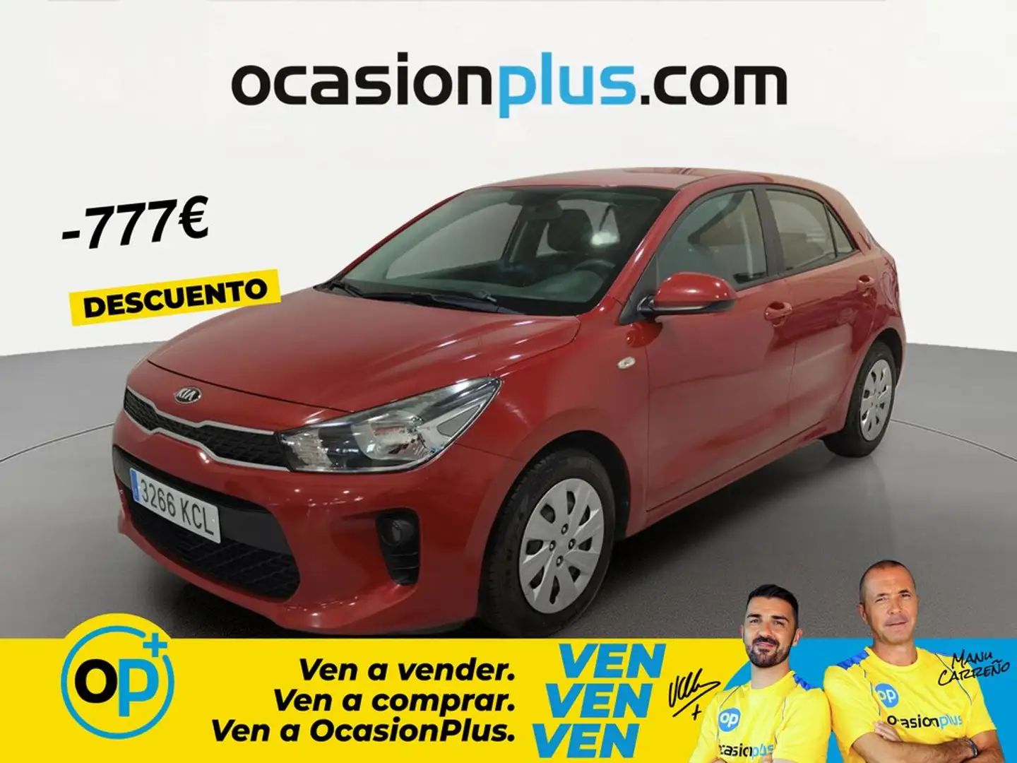 Kia Rio 1.2 CVVT Eco-Dynamics Concept Rojo - 1
