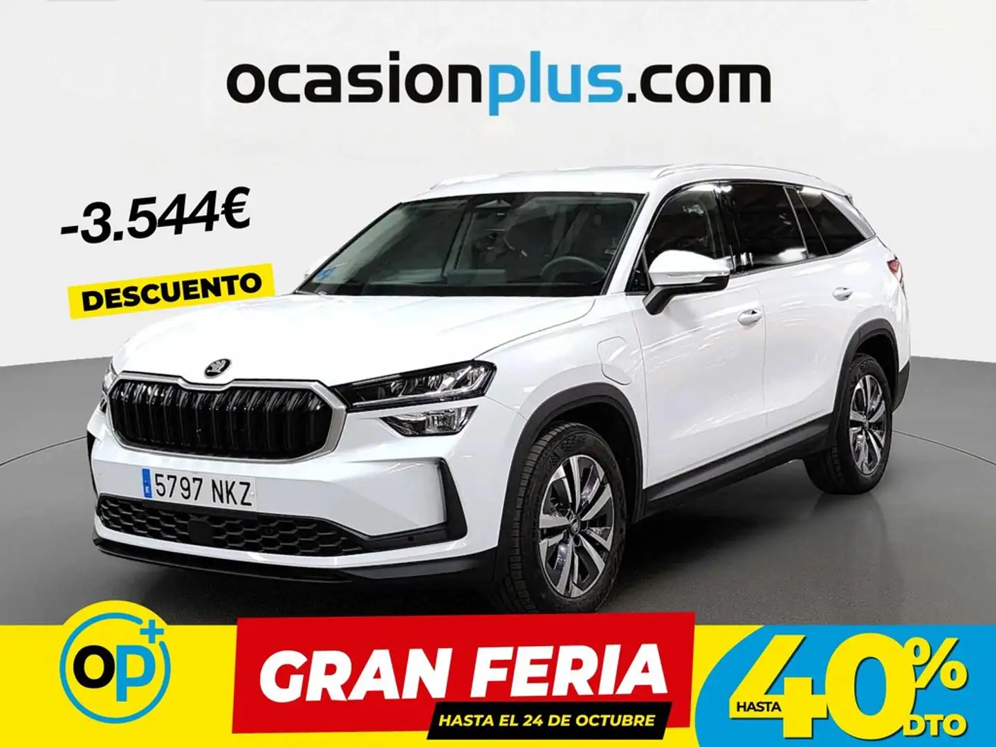 Skoda Kodiaq 1.5TSI iV PHEV Selection 4x2 DSG 150kW Blanco - 1
