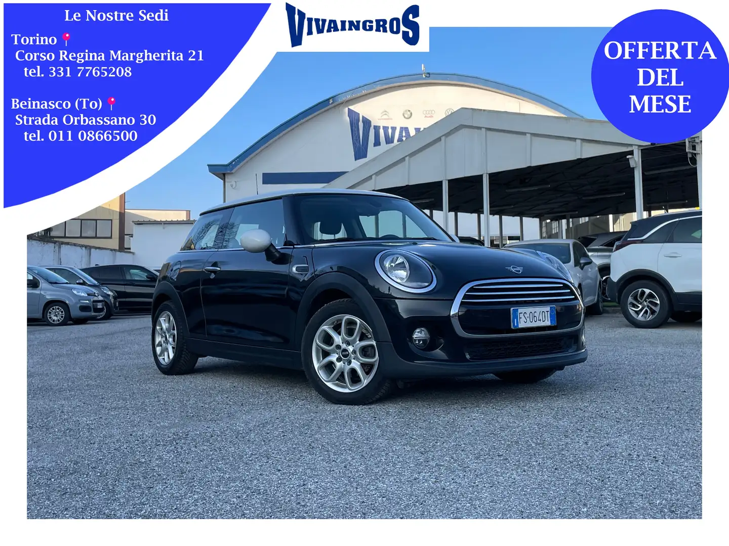 MINI Cooper D 3p. 1.5 116CV Nero - 1