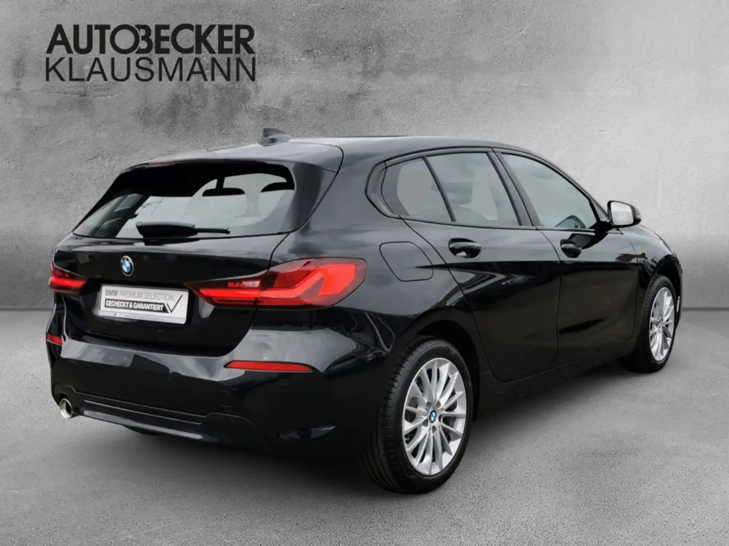 BMW 118 i Sport Line 17''LC PROF NAVI AHK LED M-LENKRAD PD Schwarz - 2