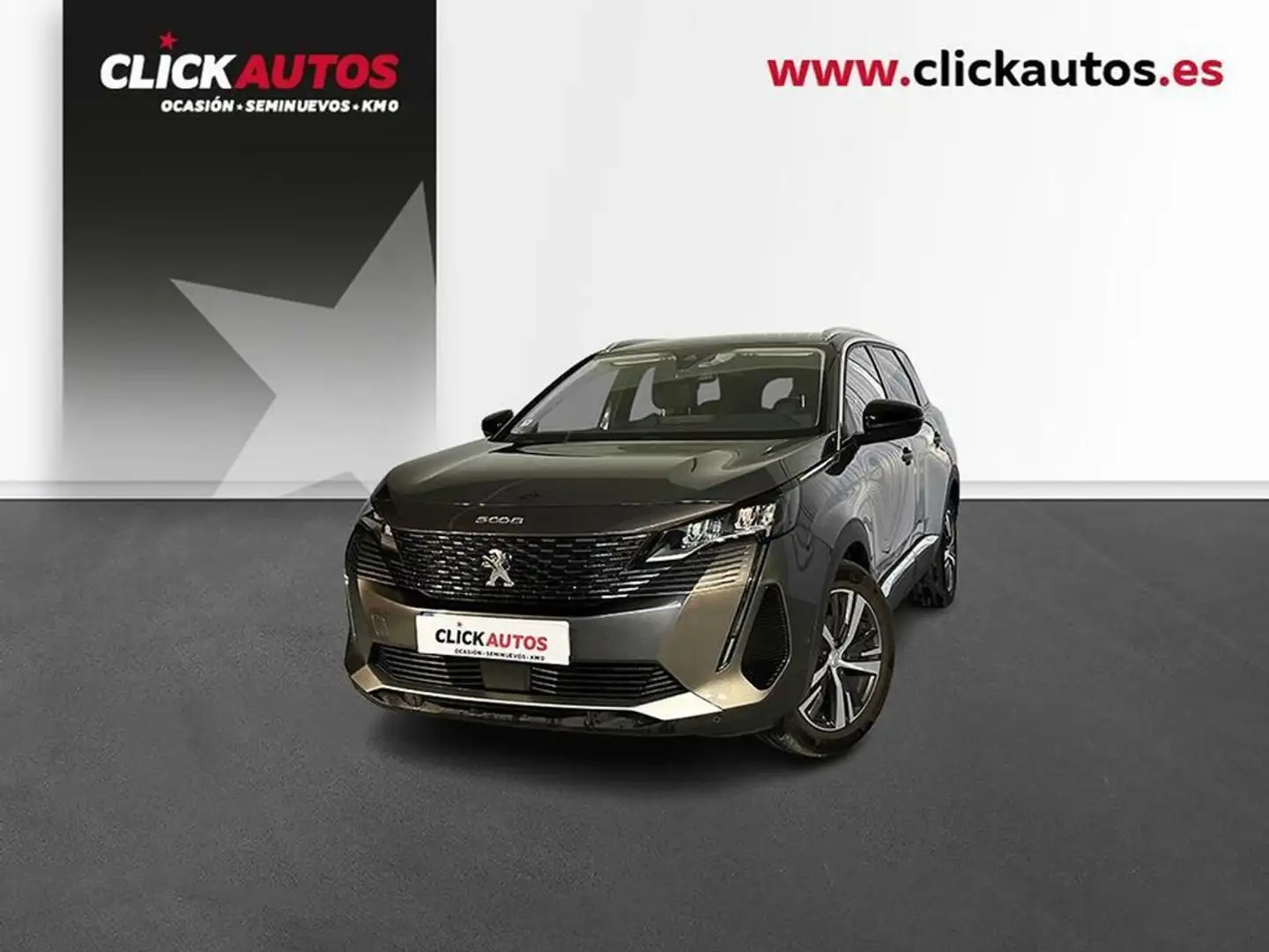 Peugeot 5008 1.2 Puretech 130CV Allure Pack 7 pl. Gris - 1