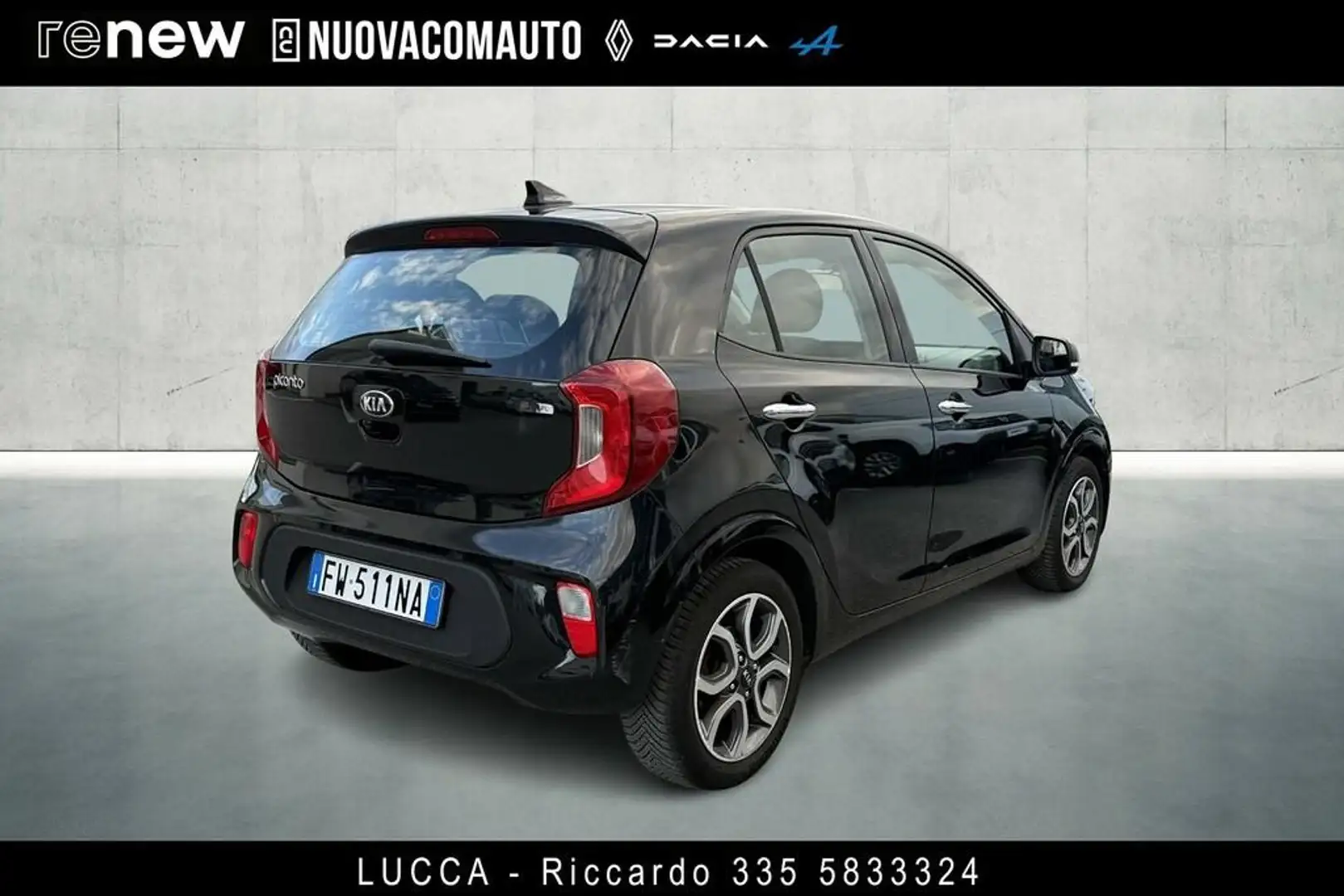 Kia Picanto 1.0 Cool Adas Pack Gpl my18 Schwarz - 2