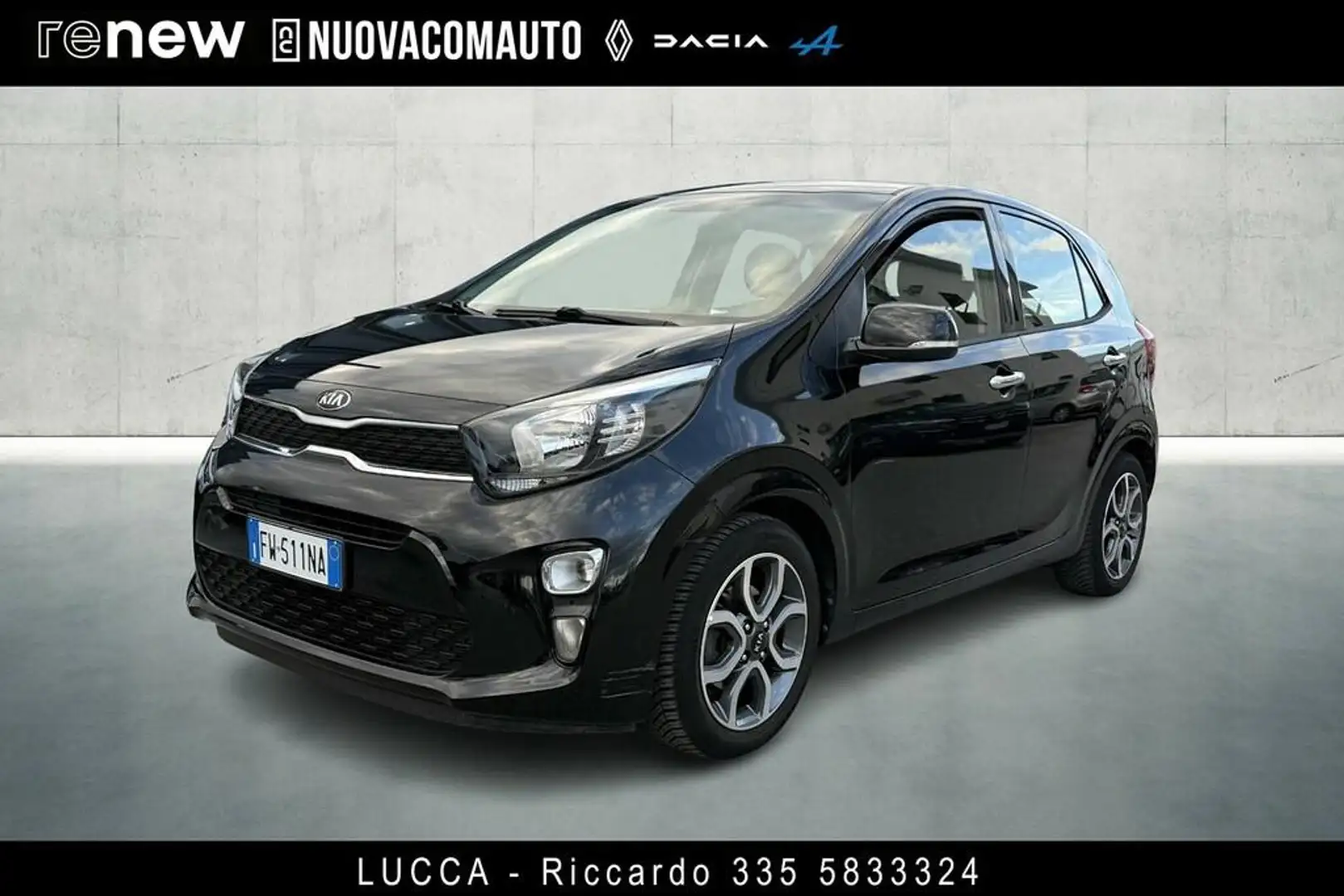 Kia Picanto 1.0 Cool Adas Pack Gpl my18 Schwarz - 1