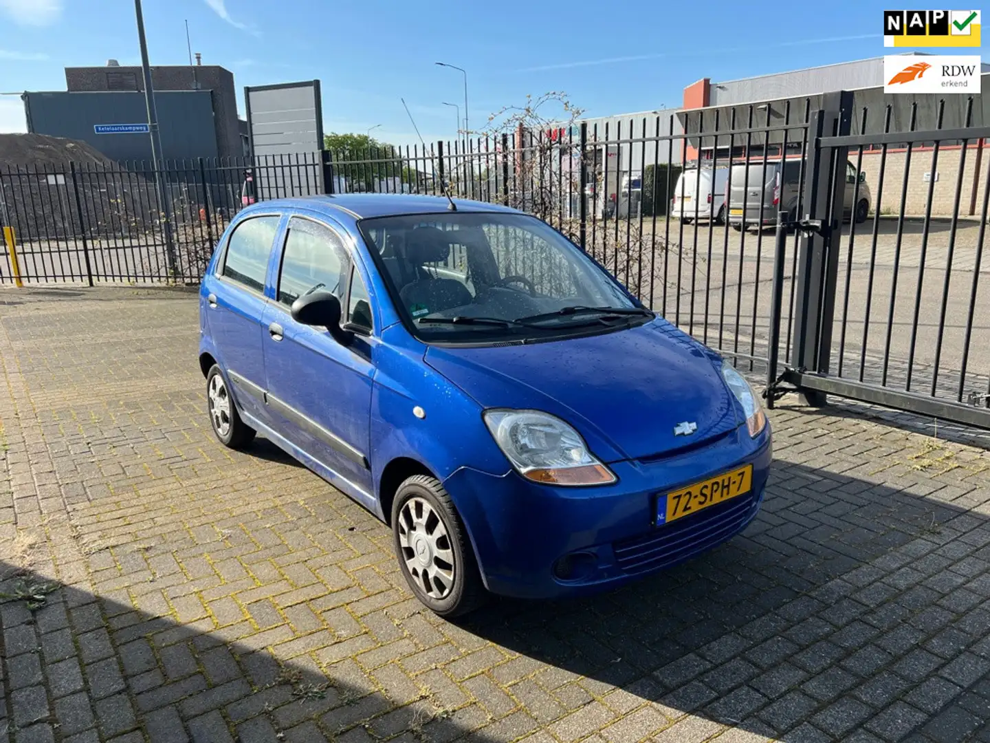 Chevrolet Matiz 0.8 Pure Modrá - 1