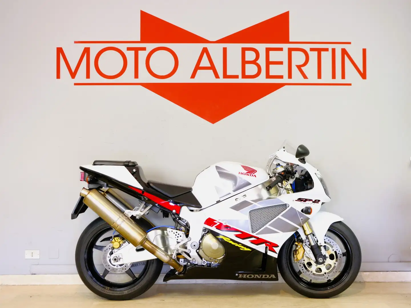 Honda VTR 1000 SP2 Blanc - 1