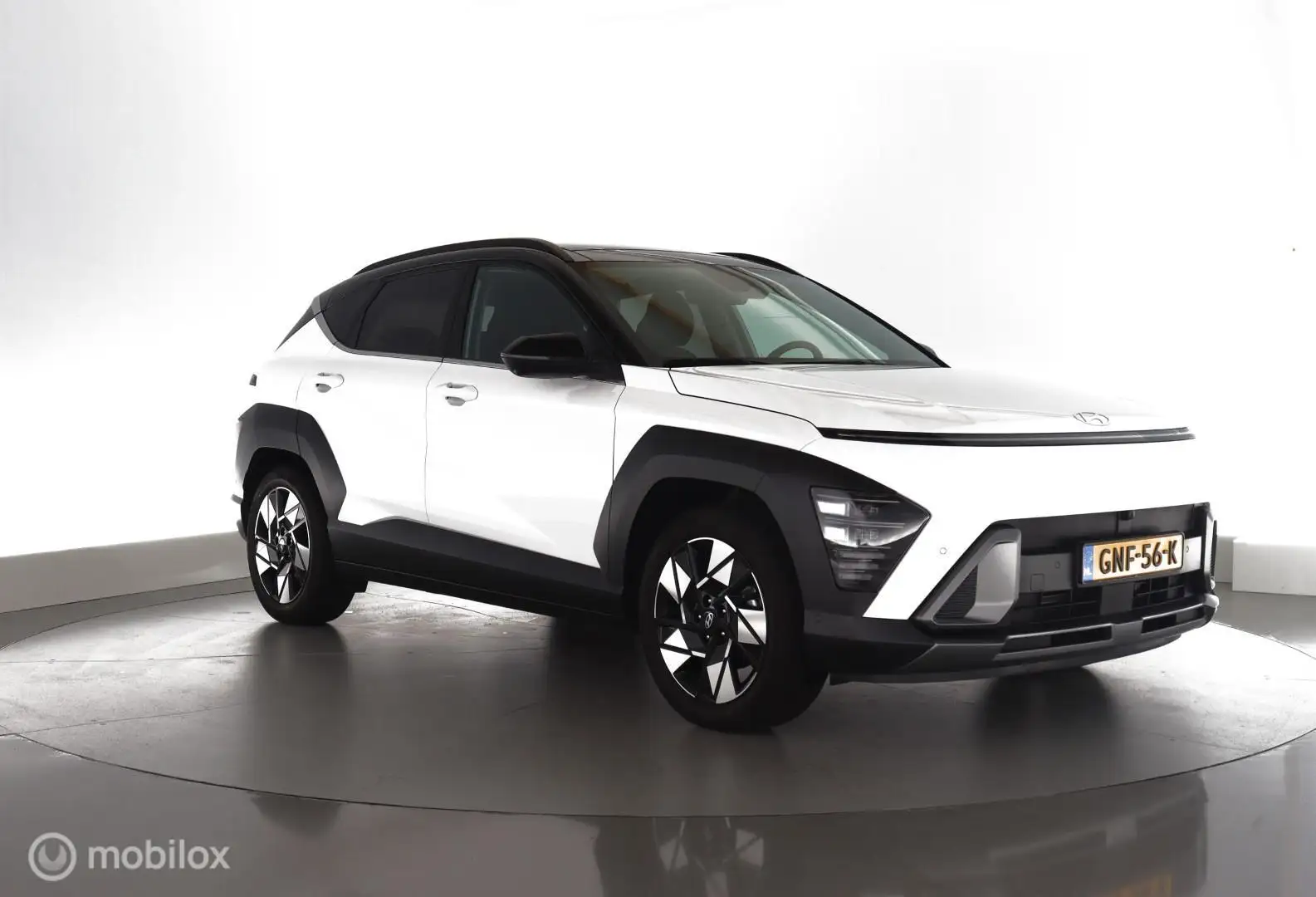 Hyundai KONA 1.6 GDI HEV Premium Sky trekhaak|Bose|schuifdak|le Blanc - 2