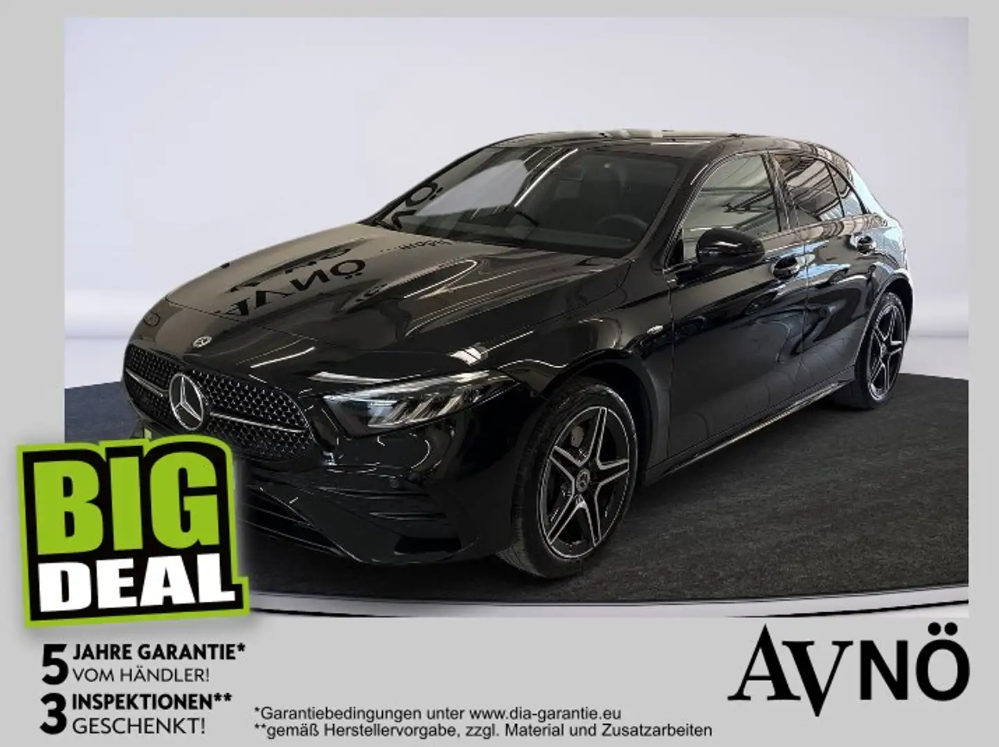 Mercedes-Benz A 250 e AMG LINE NIGHT PAKET 18 ZOLL LM Schwarz - 1