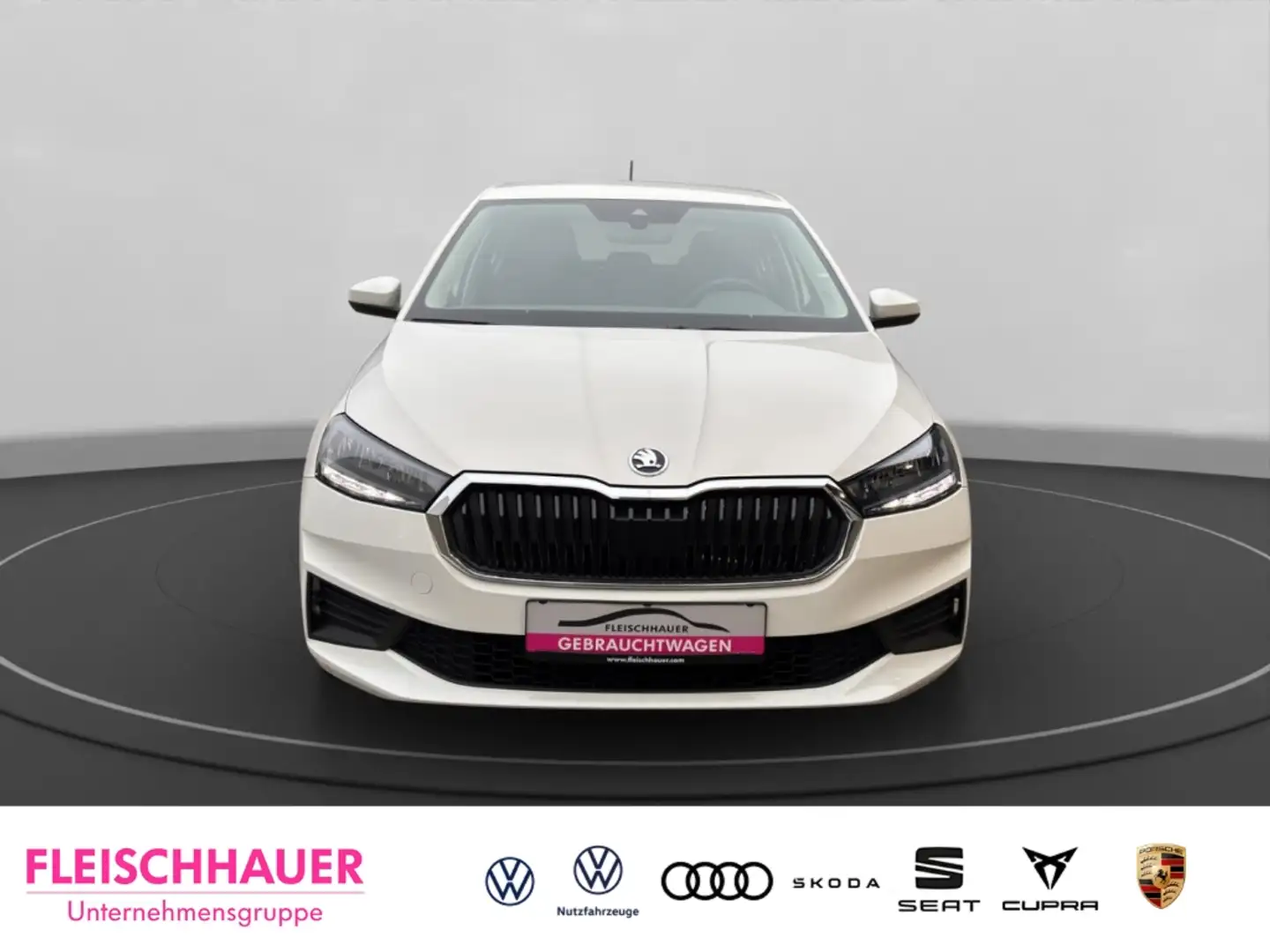 Skoda Fabia 1.0 Active Sitzheizung Einparkhilfe hinten Weiß - 2