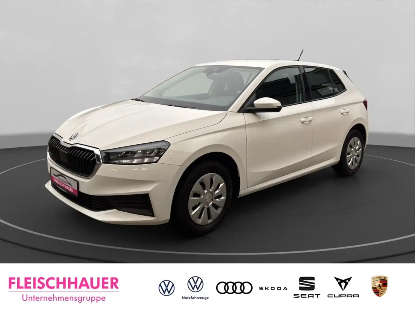 Skoda Fabia 1.0 Active Sitzheizung Einparkhilfe hinten Weiß - 1