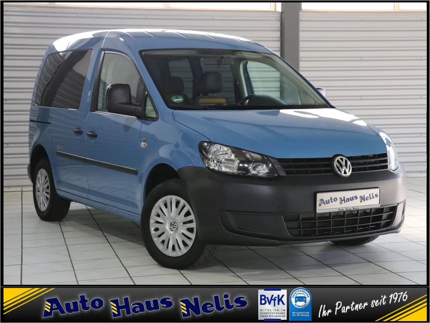 Volkswagen Caddy 1,2 TSI Rollstuhlgerecht Blau - 2